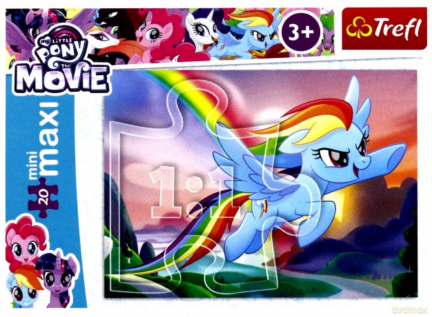 CASTOR 20 el. miniMaxi - Magia Kucyków 4 [PUZZLE]