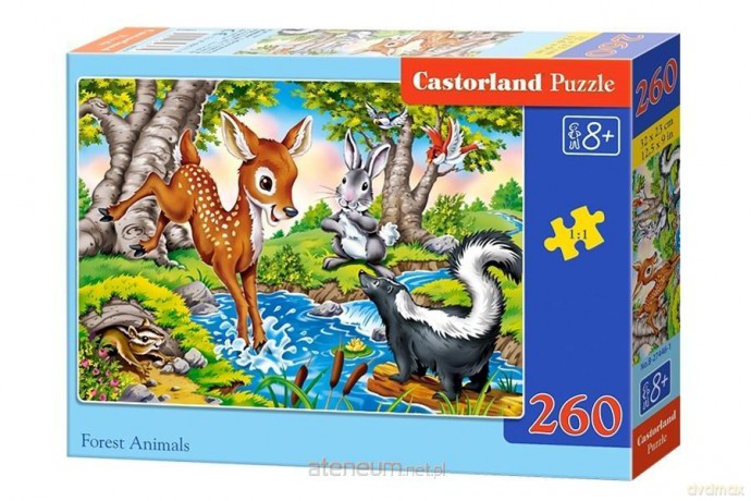 CASTOR 260 el. Zwierzęta leśne [PUZZLE]