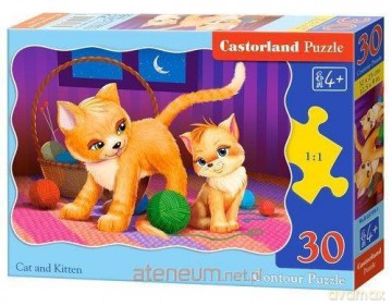 CASTOR 30 el. Cat and Kitten [PUZZLE]