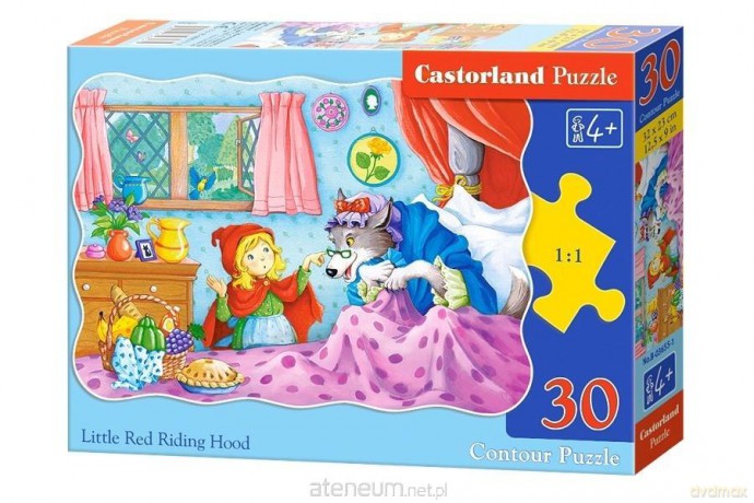 CASTOR 30 el. Czerwony kapturek [PUZZLE]