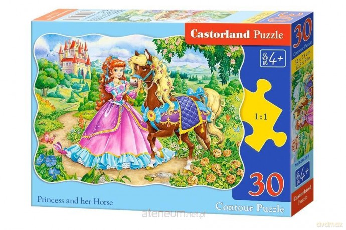 CASTOR 30 el. Księżniczka i koń [PUZZLE]