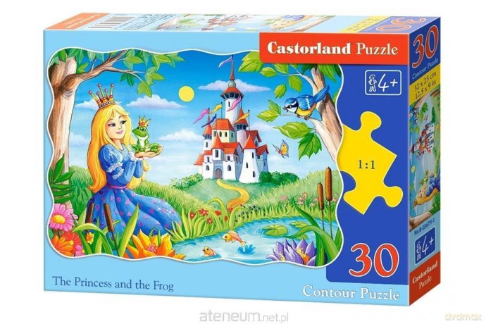 CASTOR 30 el. Księżniczka i żaba [PUZZLE]