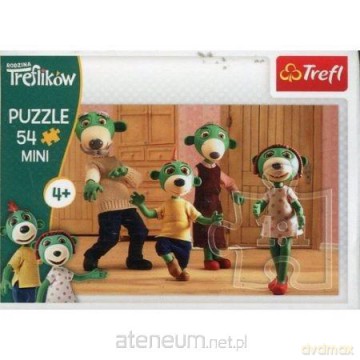 CASTOR 54 el. mini Rodzina Treflików 3 [PUZZLE]