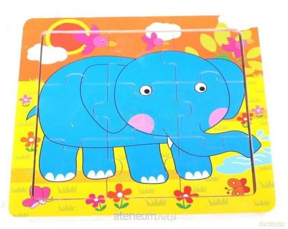 CASTOR Puzzle drewniane małe Słonik [PUZZLE]
