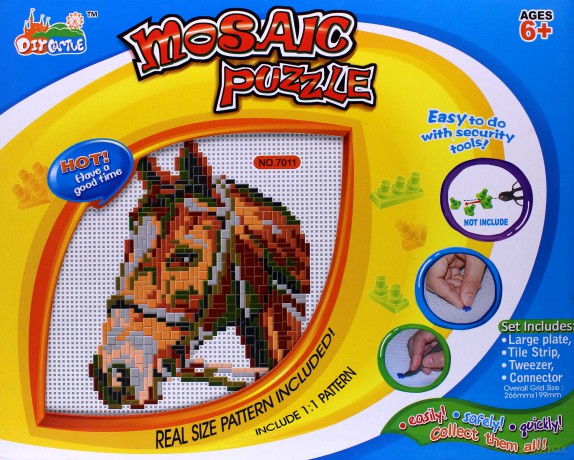 CASTOR Puzzle wciskane - Koń [PUZZLE]