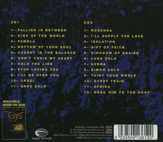 Toto: Falling in Between Live [2CD]