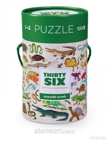 CROCODILE CREEK 100 el. - Gady i płazy [PUZZLE]