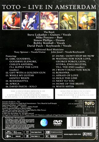 Toto: Live in Amsterdam [DVD]