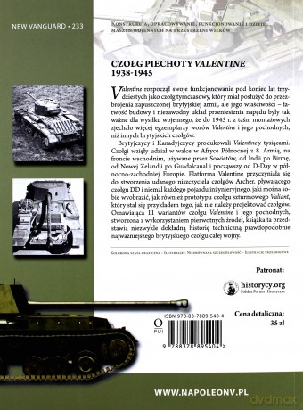 Czołg piechoty Valentine 1938-1945 - Bruce Newsome [KSIĄŻKA]
