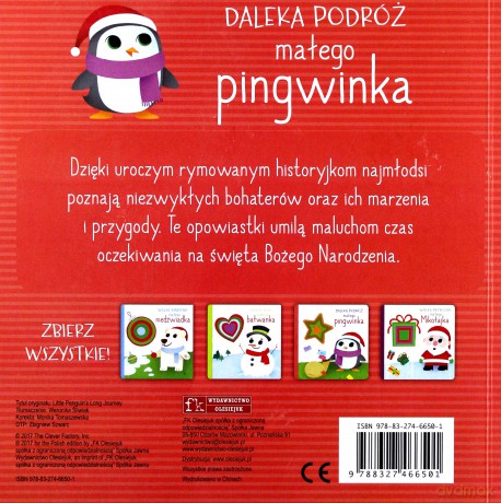 Daleka podróż małego pingwinka [KSIĄŻKA]