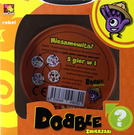 Dobble Zwierzaki [KARTY]