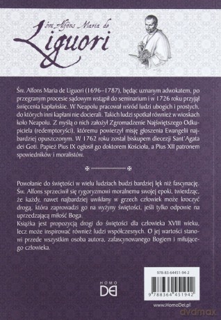 Droga do świętości. O ćwiczeniach duchowych - św. Alfons Liguori [KSIĄŻKA]