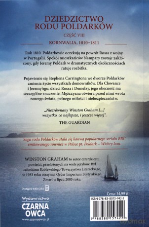 Przybysz z morza Dziedzictwo rodu Poldarków (Tom 8) - Winston Graham [KSIĄŻKA]