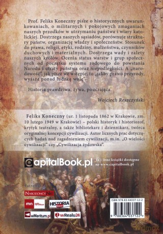 Dzieje Polski od początku Piastów do III rozbioru Polski - Feliks Koneczny [KSIĄŻKA]