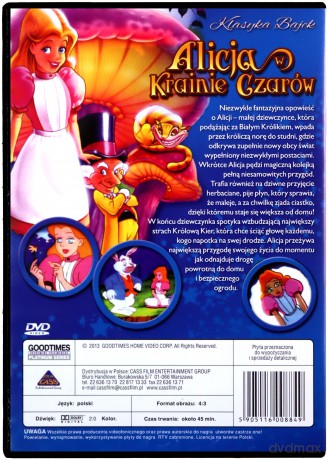 Alicja w Krainie Czarów (Cass Film) [DVD] 
