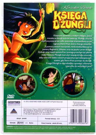 Księga dżungli (Cass Film) [DVD]