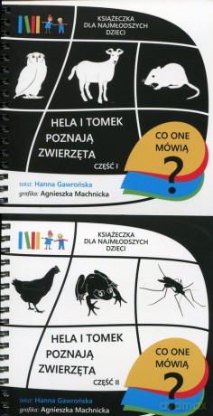 Hela i Tomek poznają zwierzęta Cz. 1-2 [KSIĄŻKA]