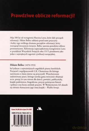 Herezja reformacji - Hillaire Belloc [KSIĄŻKA]