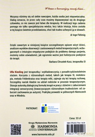 Integracja sensoryczna w dialogu - Ulla Kiesling [KSIĄŻKA]