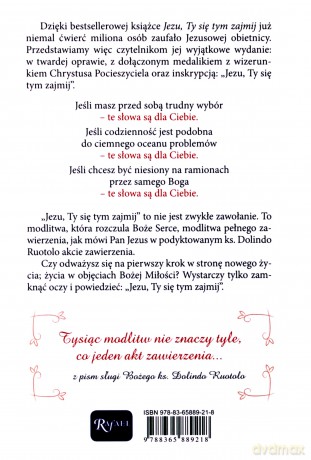 Jezu Ty się tym zajmij + medalik - Joanna Piątek [KSIĄŻKA]
