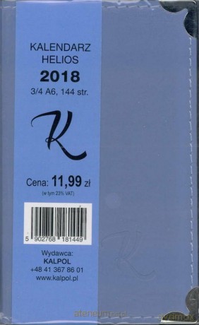 Kalendarz 2018 Helios [KALENDARZ]