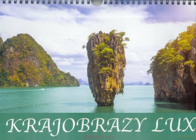 Kalendarz 2018 Krajobrazy Lux [KALENDARZ]
