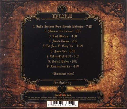 Burzum: Anthology [CD]