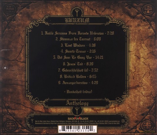 Burzum: Anthology [CD]