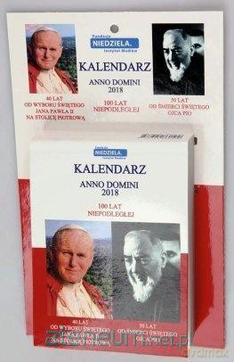 Kalendarz Katolika Patrioty (z podkładką) 2018 [KALENDARZ]