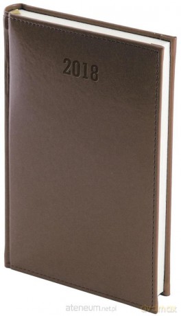Kalendarz2018 A5 dzienny Nebraska Czekolada 1209 [KALENDARZ]
