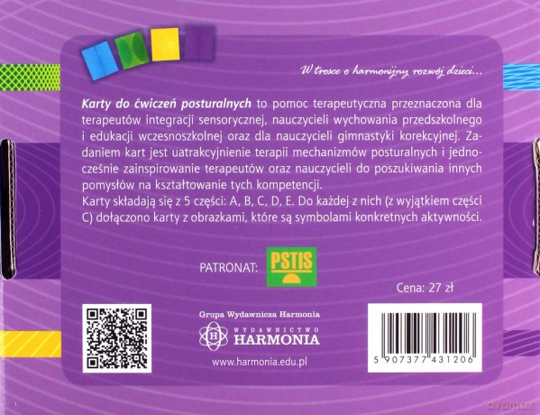 Karty do ćwiczeń posturalnych - Marta Wiśniewska