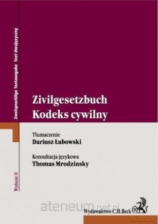 Kodeks cywilny Zivilgesetzbuch [KSIĄŻKA]