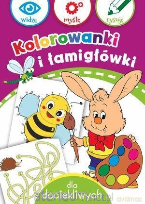 Kolorowanki i łamigłówki dla dociekliwych [KSIĄŻKA]