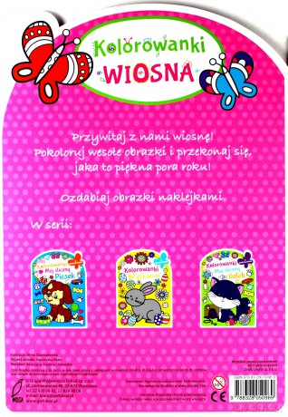 Kolorowanki wiosna [KSIĄŻKA]