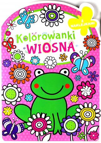 Kolorowanki wiosna [KSIĄŻKA]
