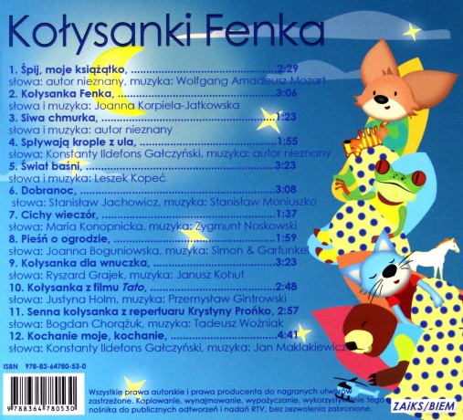 Kołysanki Fenka [CD]