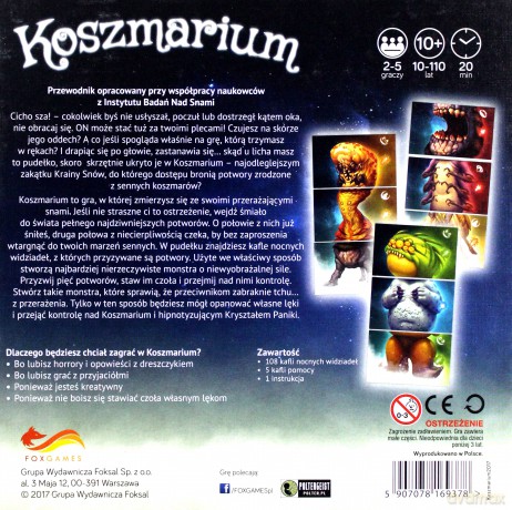 Koszmarium [GRA PLANSZOWA]