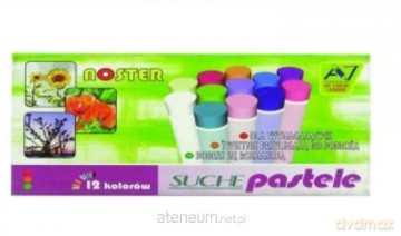 Kredki pastele suche 12 kolorów