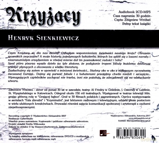 Krzyżacy - Henryk Sienkiewicz [AUDIOBOOK]