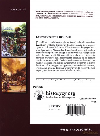 Landsknechci 1486-1560 [KSIĄŻKA]