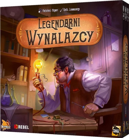 Legendarni Wynalazcy [GRA PLANSZOWA]