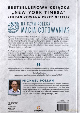 Magia gotowania. Naturalna historia transformacji - Michael Pollan [KSIĄŻKA]