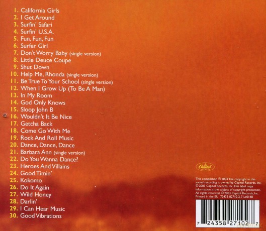 The Beach Boys: The Sounds Of Summer: Very Best Of The B [CD]