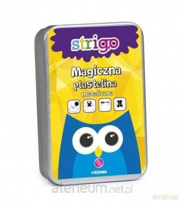 Magiczna plastelina - metaliczna różowa