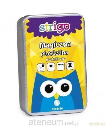 Magiczna plastelina - metaliczna srebrna