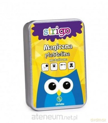 Magiczna plastelina - metaliczna zielona