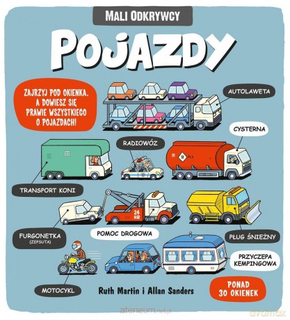 Mali odkrywcy Pojazdy [KSIĄŻKA]