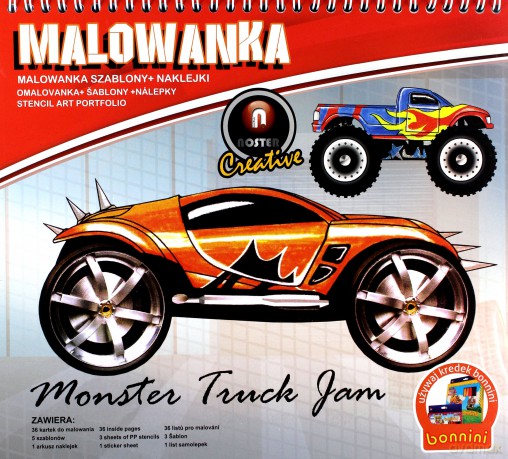 Malowanka 2624-04 Szablony + naklejki