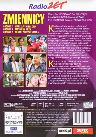 Zmiennicy 3 (odcinki 7-9) [DVD]