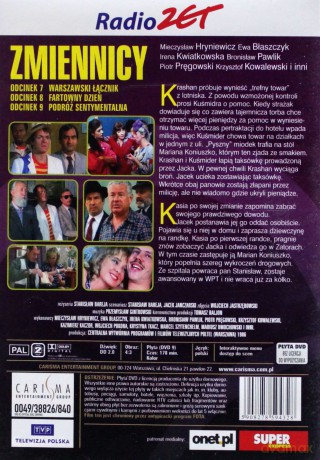 Zmiennicy 3 (odcinki 7-9) [DVD]